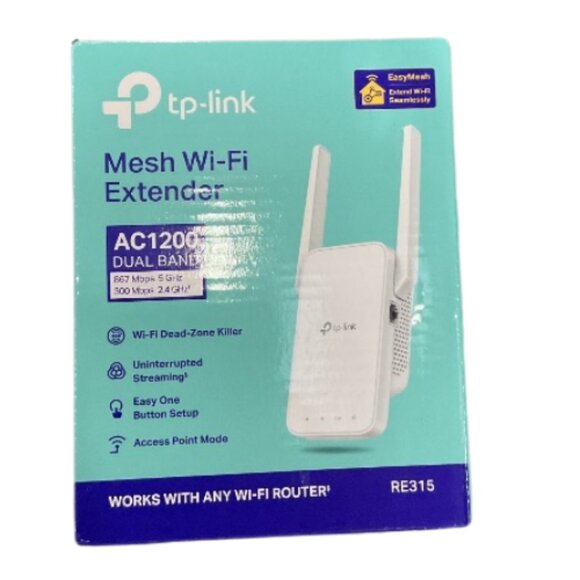 TP-Link AC1200 Dual-Band Wi-Fi Extender – New in Box - Picture 2 of 2